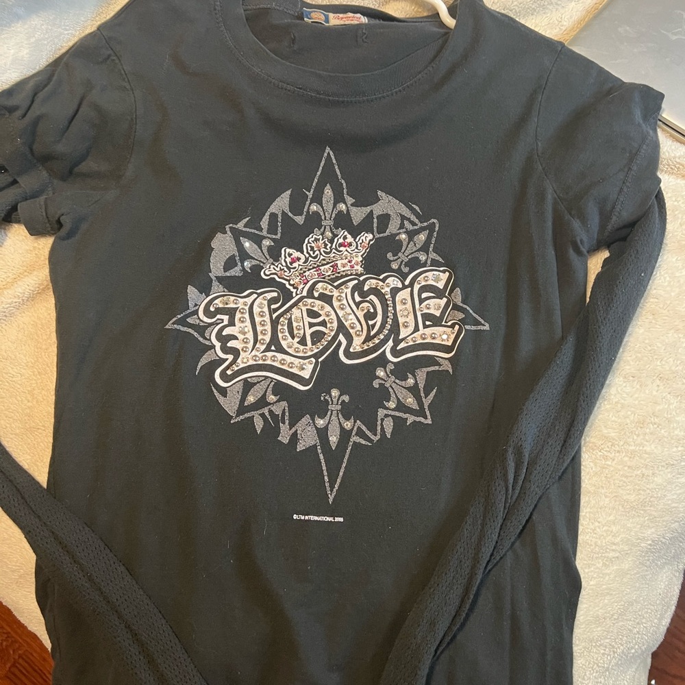 Long sleeve bejeweled shirts.In great condition.